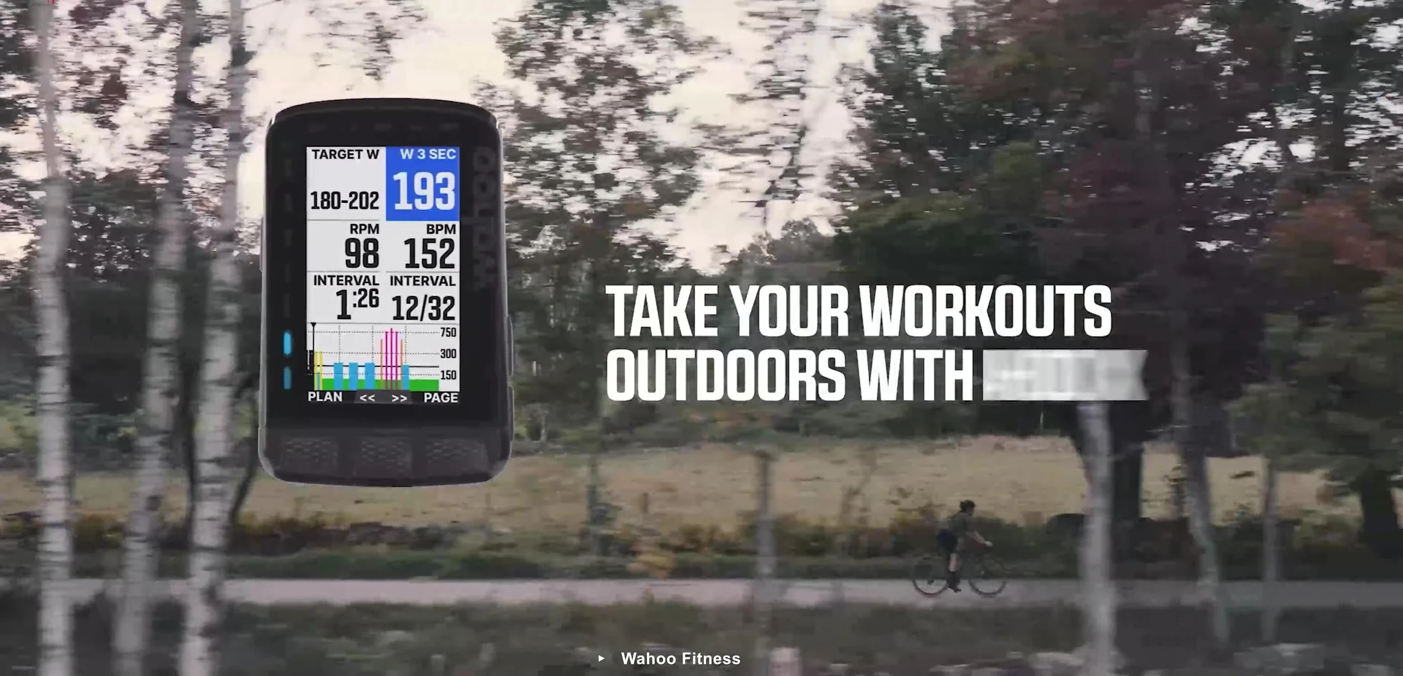 Wahoo ELEMNT ROAM mounted on a bicycle