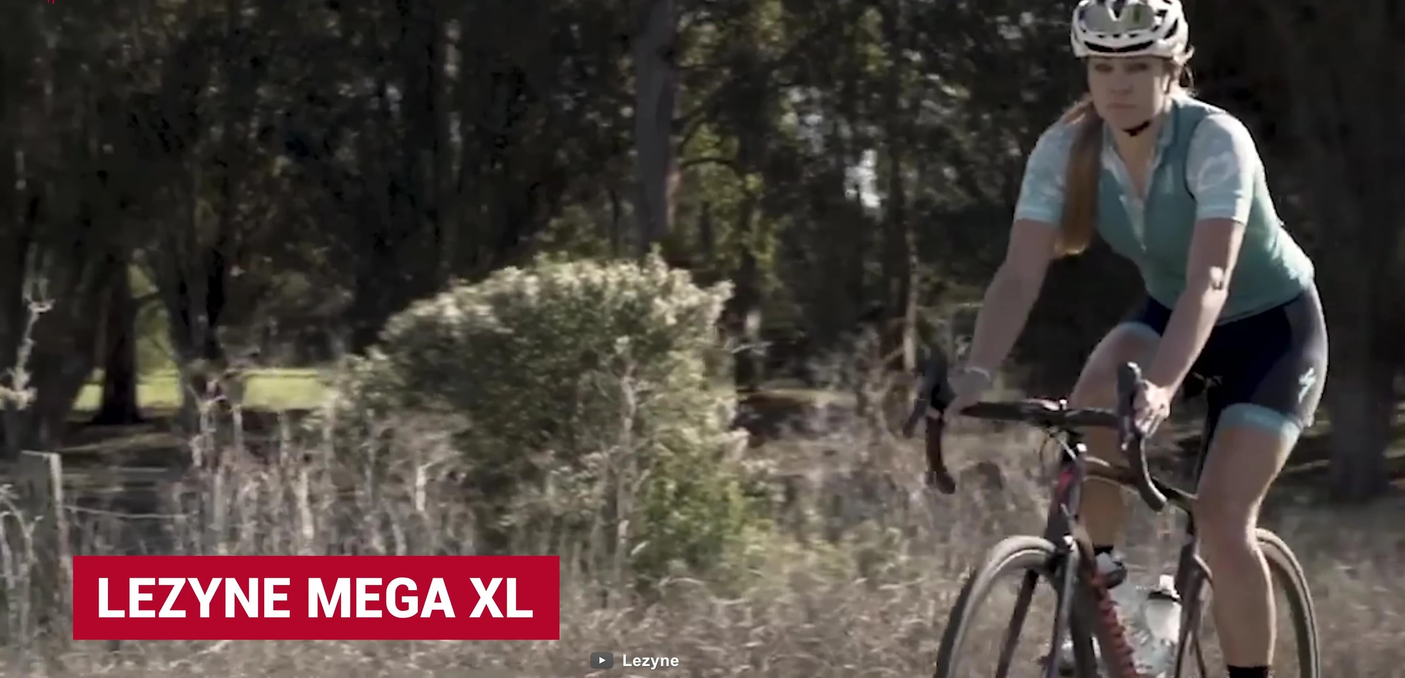 Lezyne Mega XL showcasing its compact size
