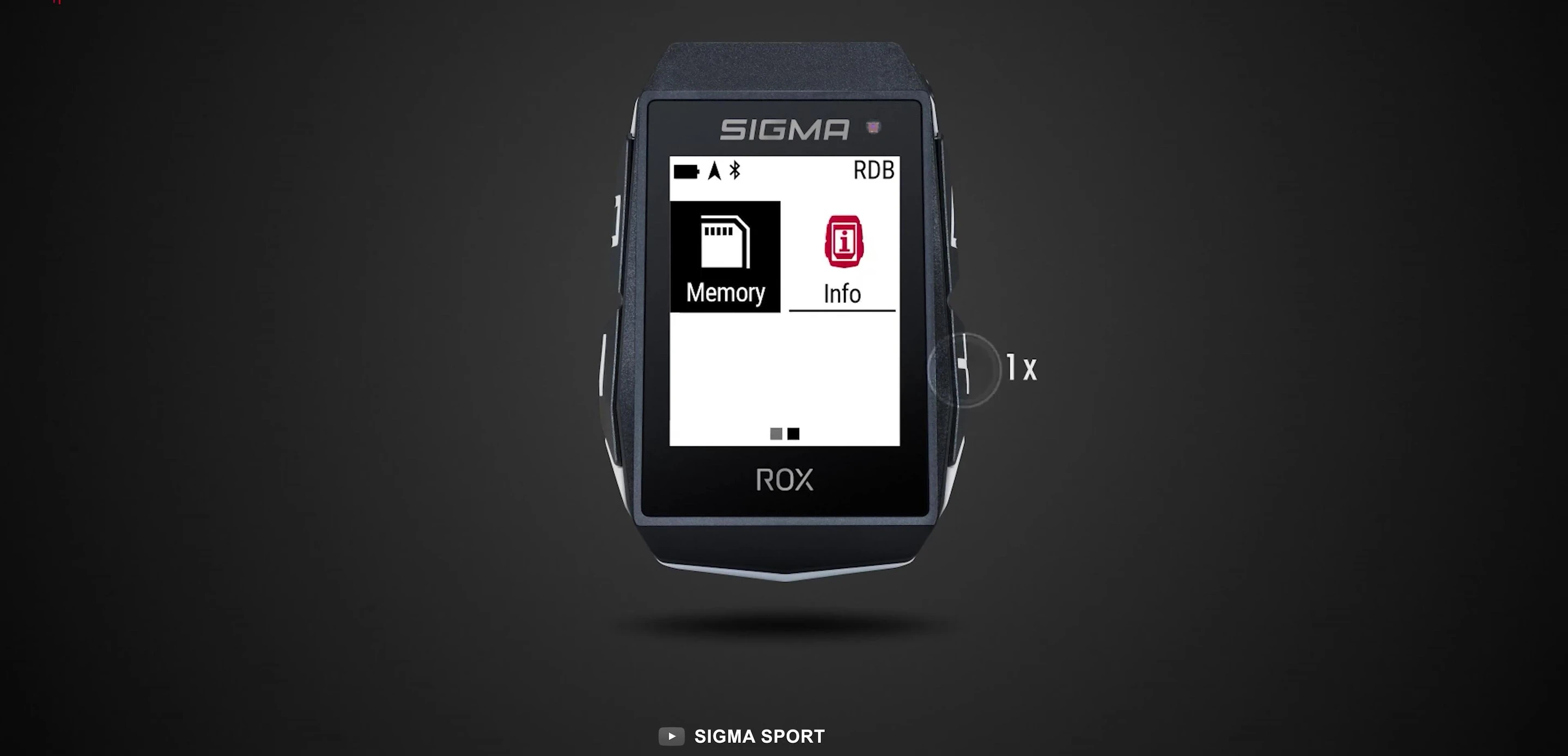 The small size of the Sigma ROX 11.1 Evo highlighting convenience