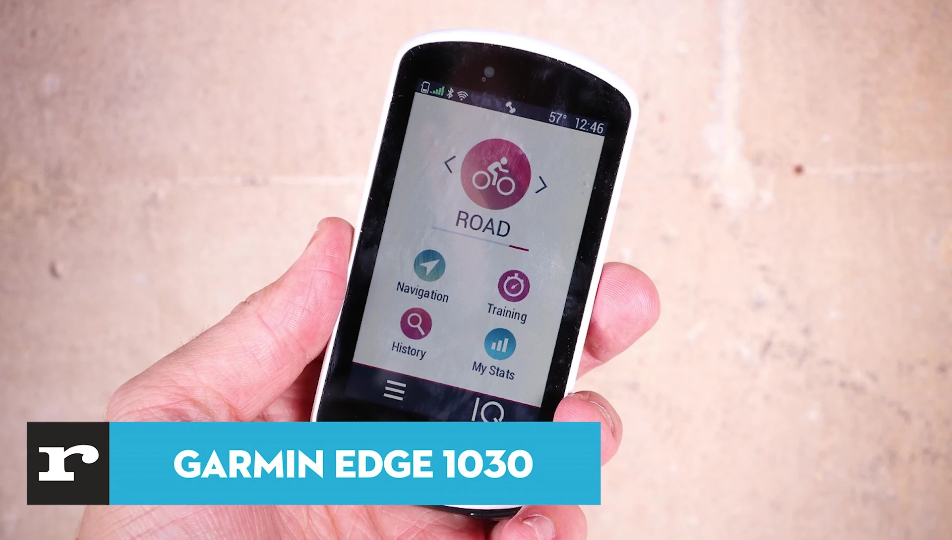 Garmin Edge 1030 computer screen
