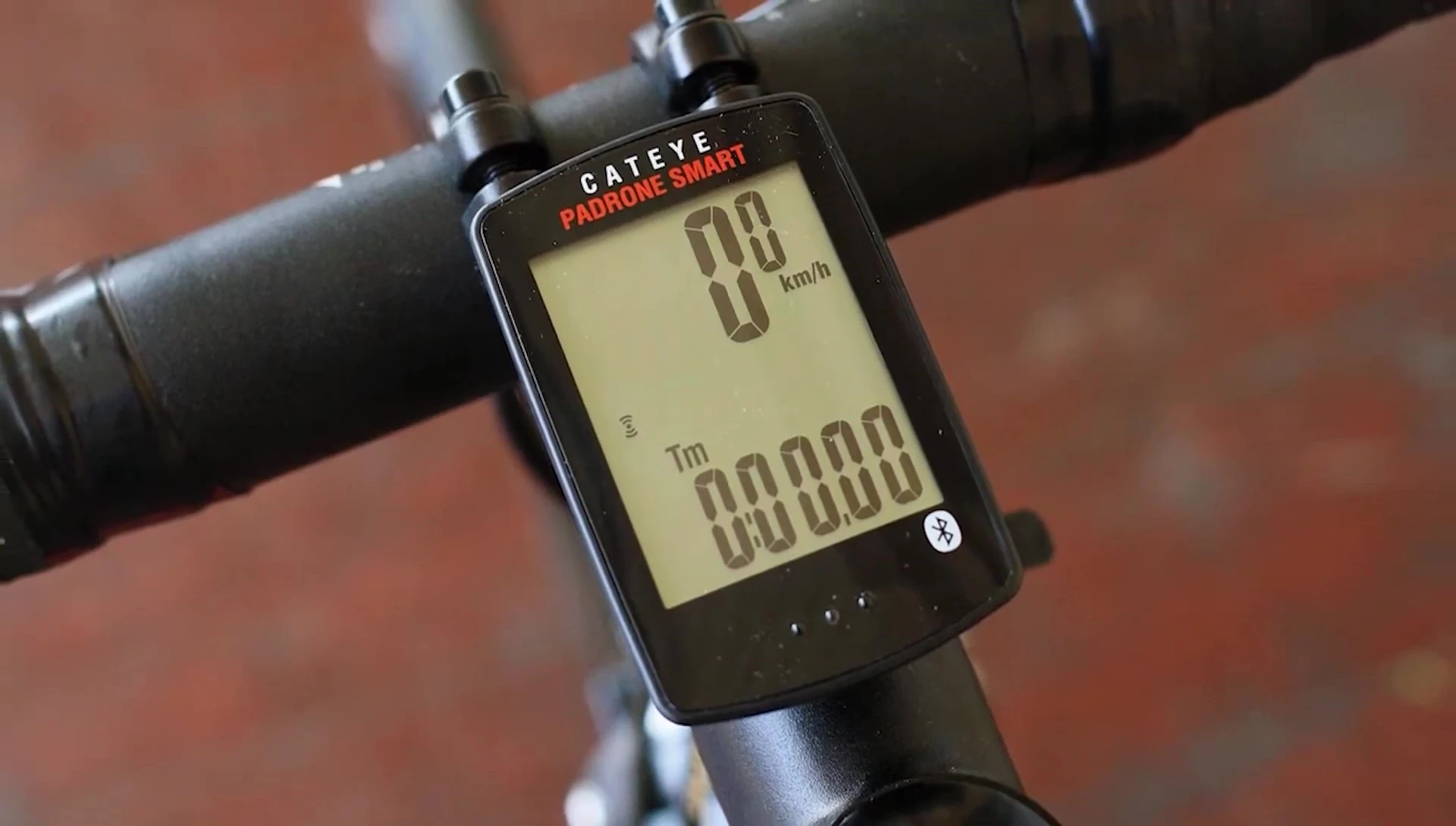 Cateye Padrone Plus display