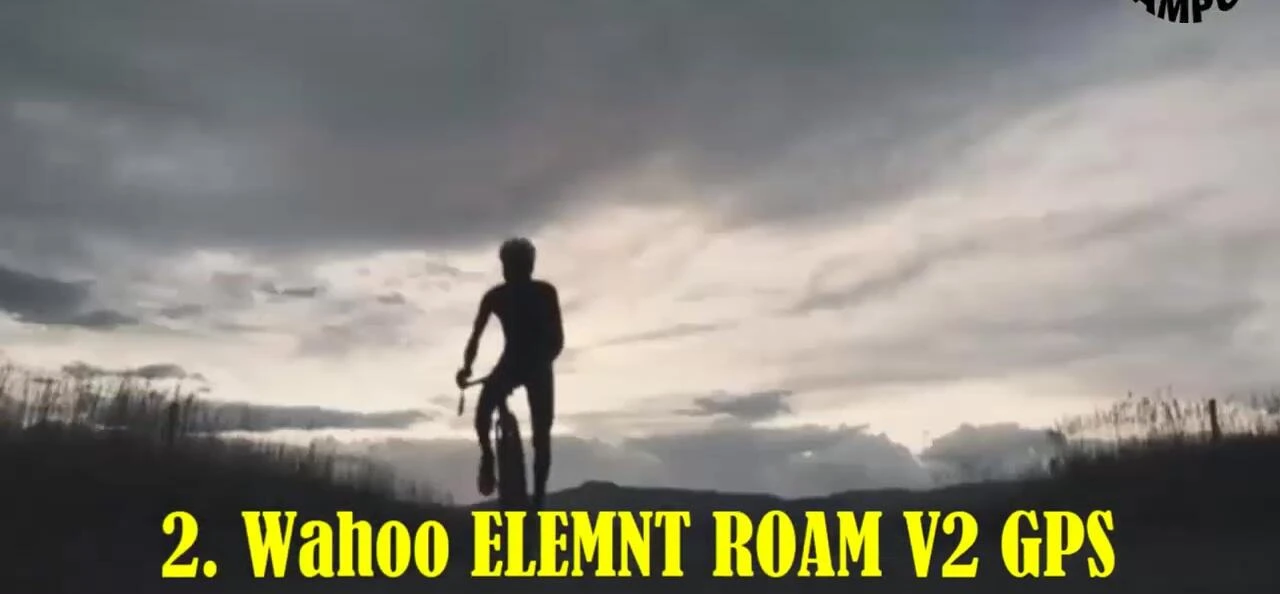 Wahoo ELEMNT ROAM V2 shown on a bike