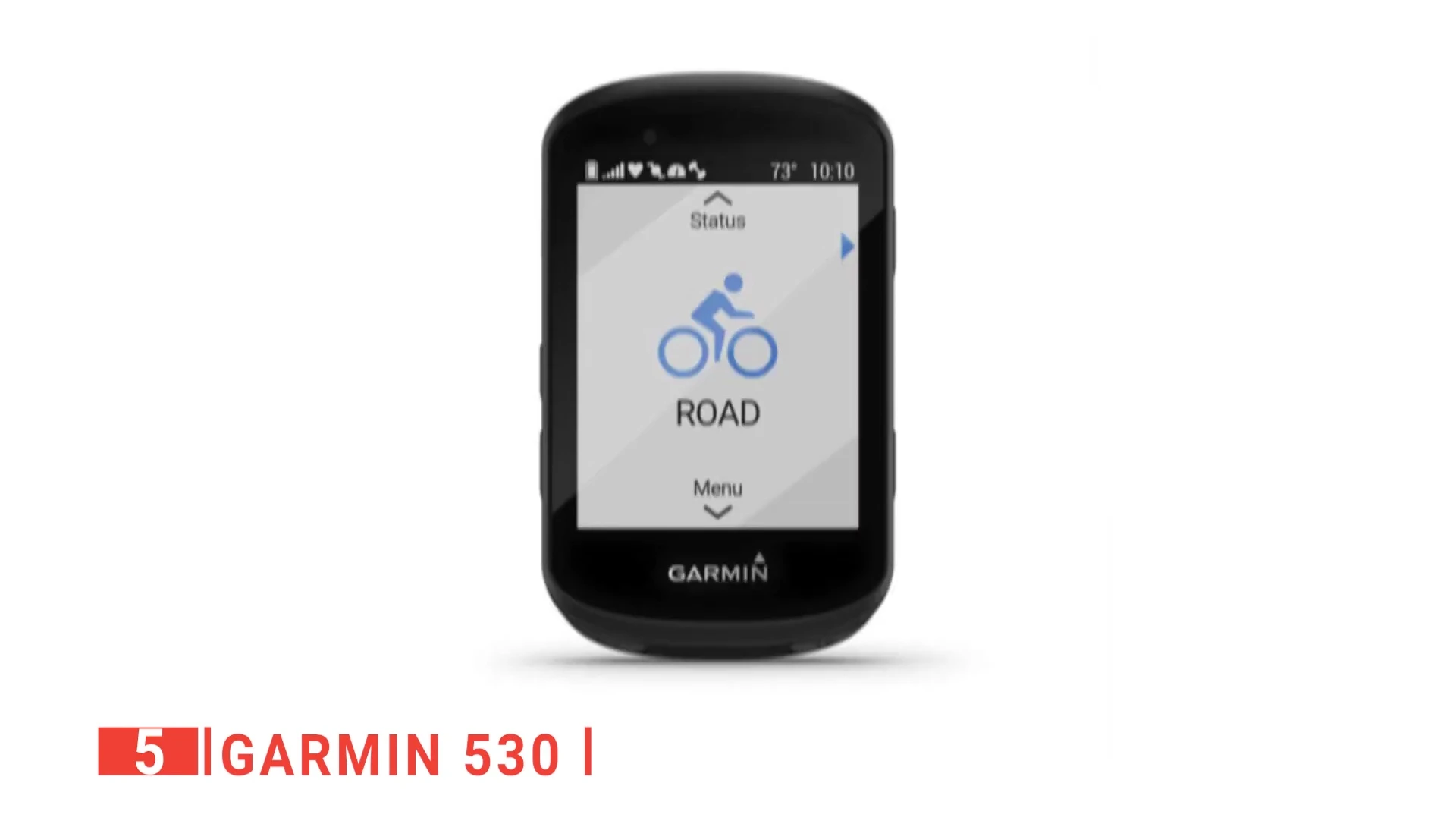 Garmin 530 bike computer display