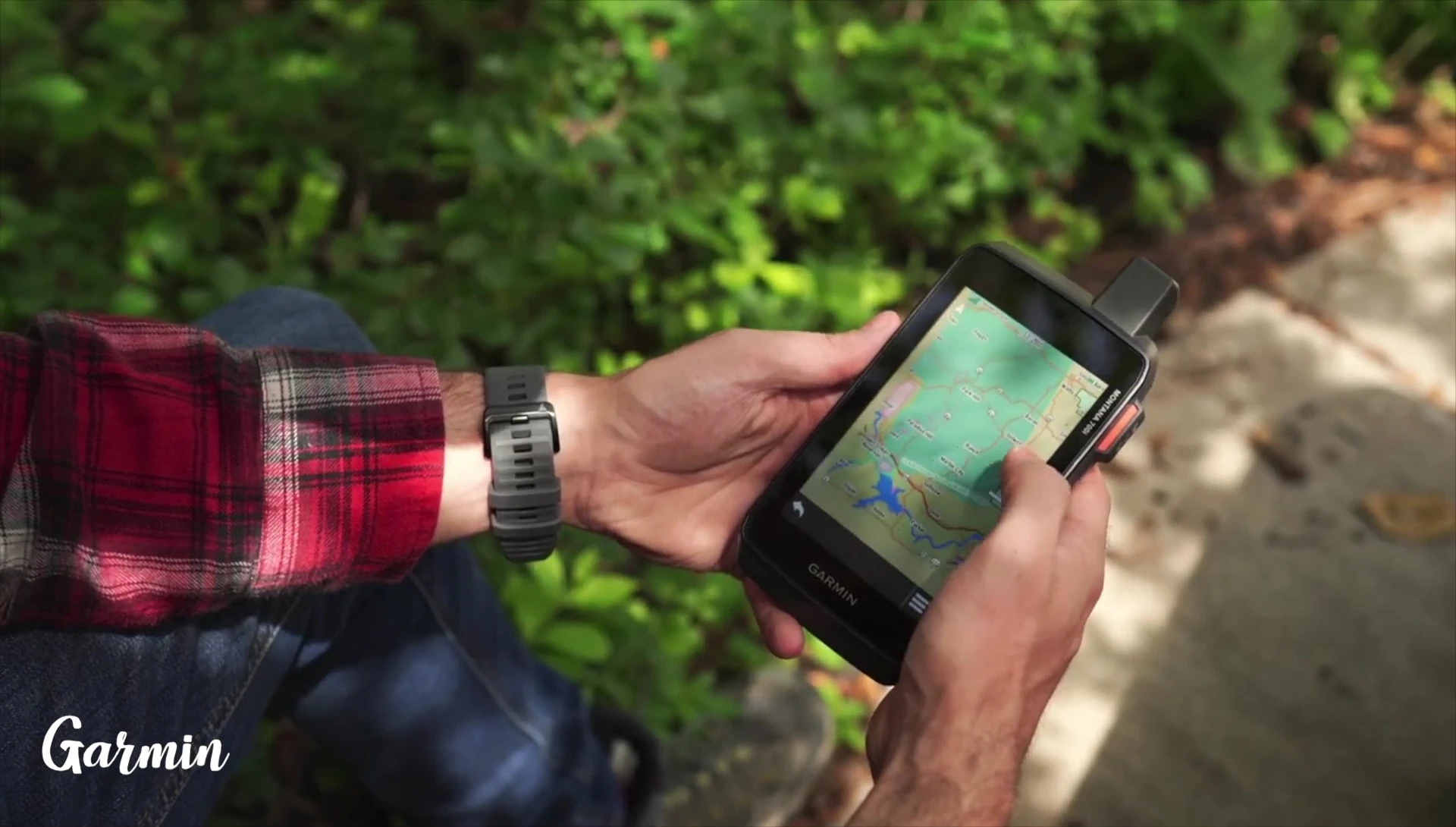 Garmin Montana 700 device shown