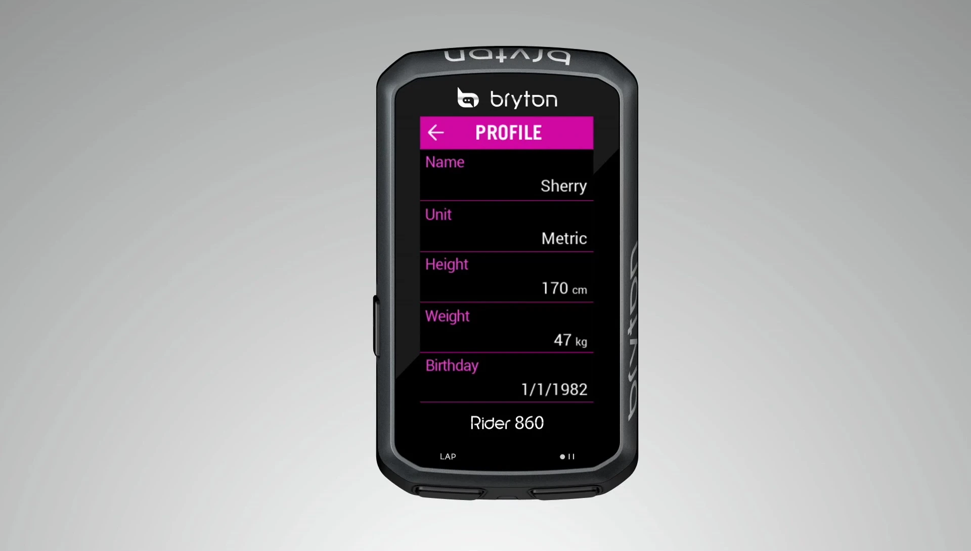 List of other GPS devices mentioned
