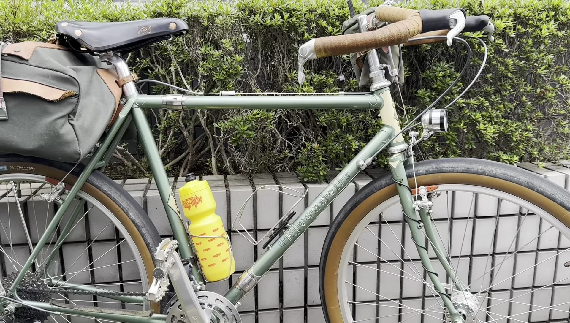 A collection of Rivendell bicycles