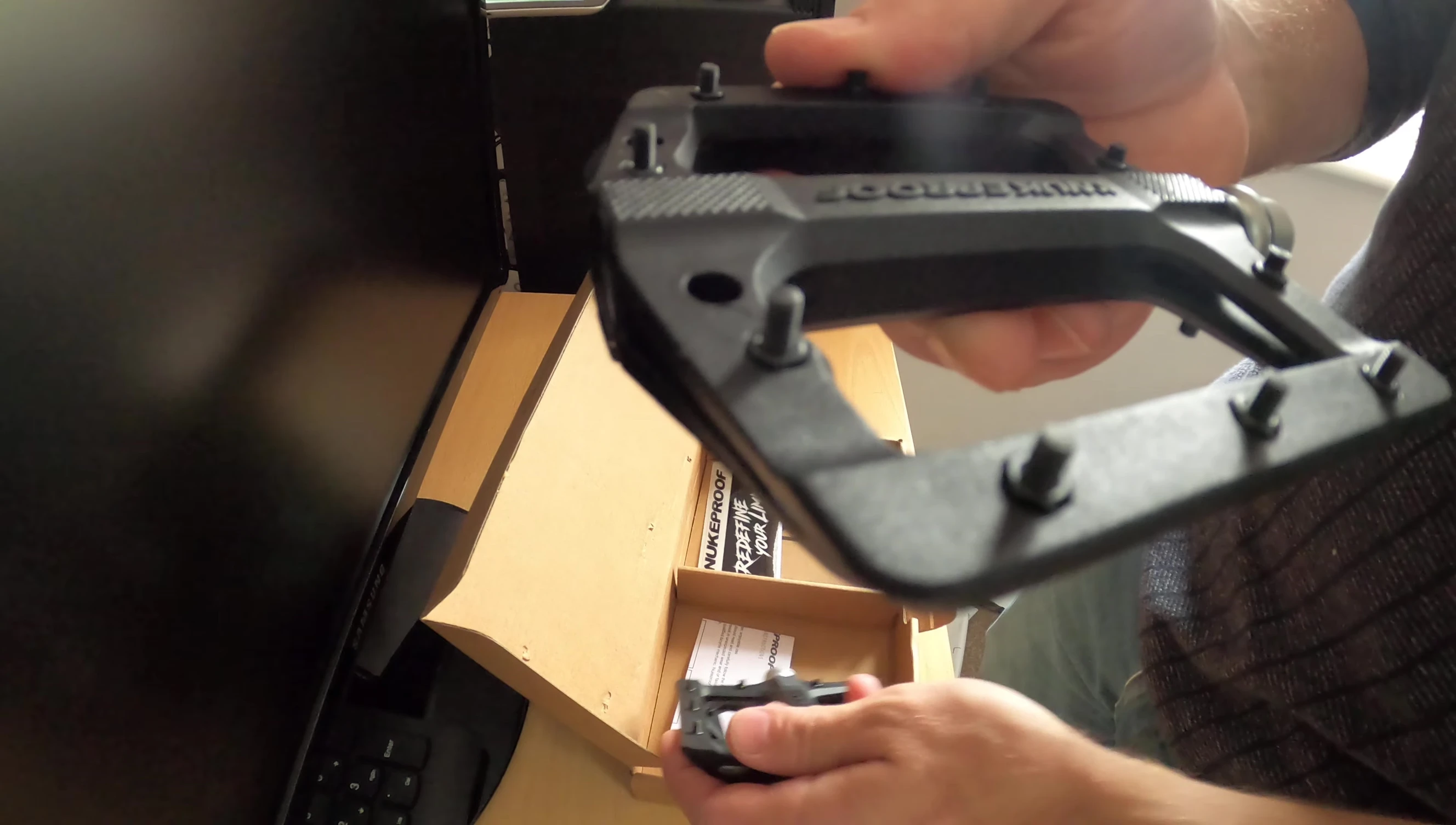 The reviewer's choice: black pedals.