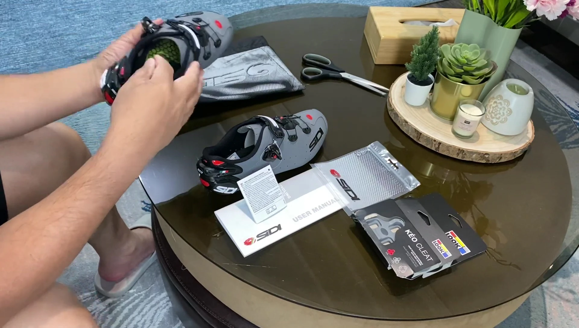 The reviewer highlights the authenticity and quality.