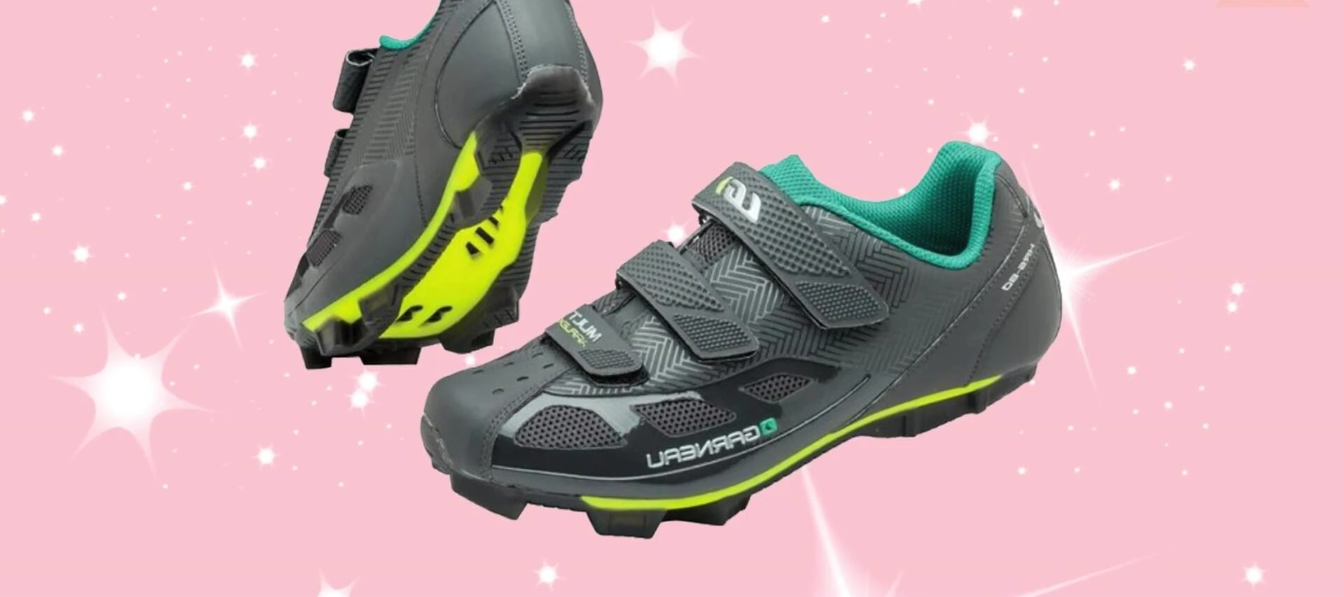 Close-up on Louis Garneau Women's Multiair Flex Mountain Cycling Shoes