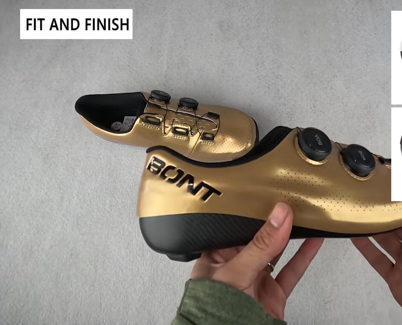 Showcase of the shiny gold color