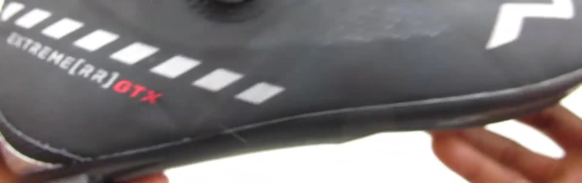 Close-up of the Northwave Extreme RR3 GTX emphasizing the X-Frame construction