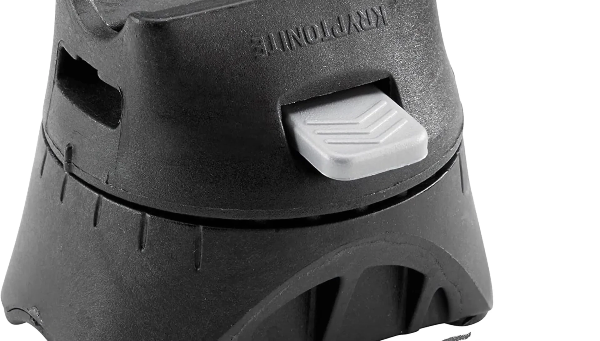 Close-up of the 12.7mm U-lock and 10mm cable