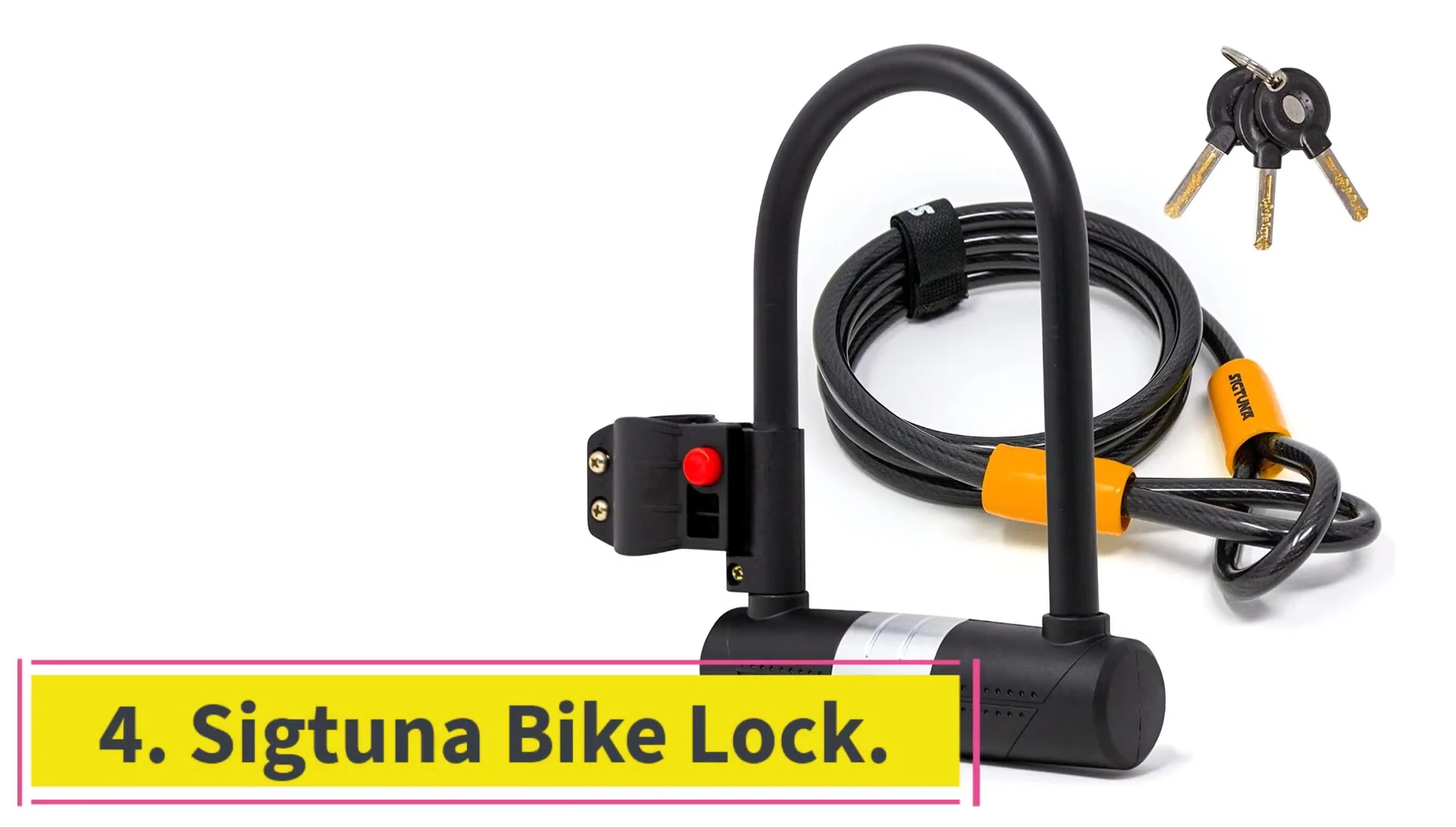The OnGuard Bulldog bike lock