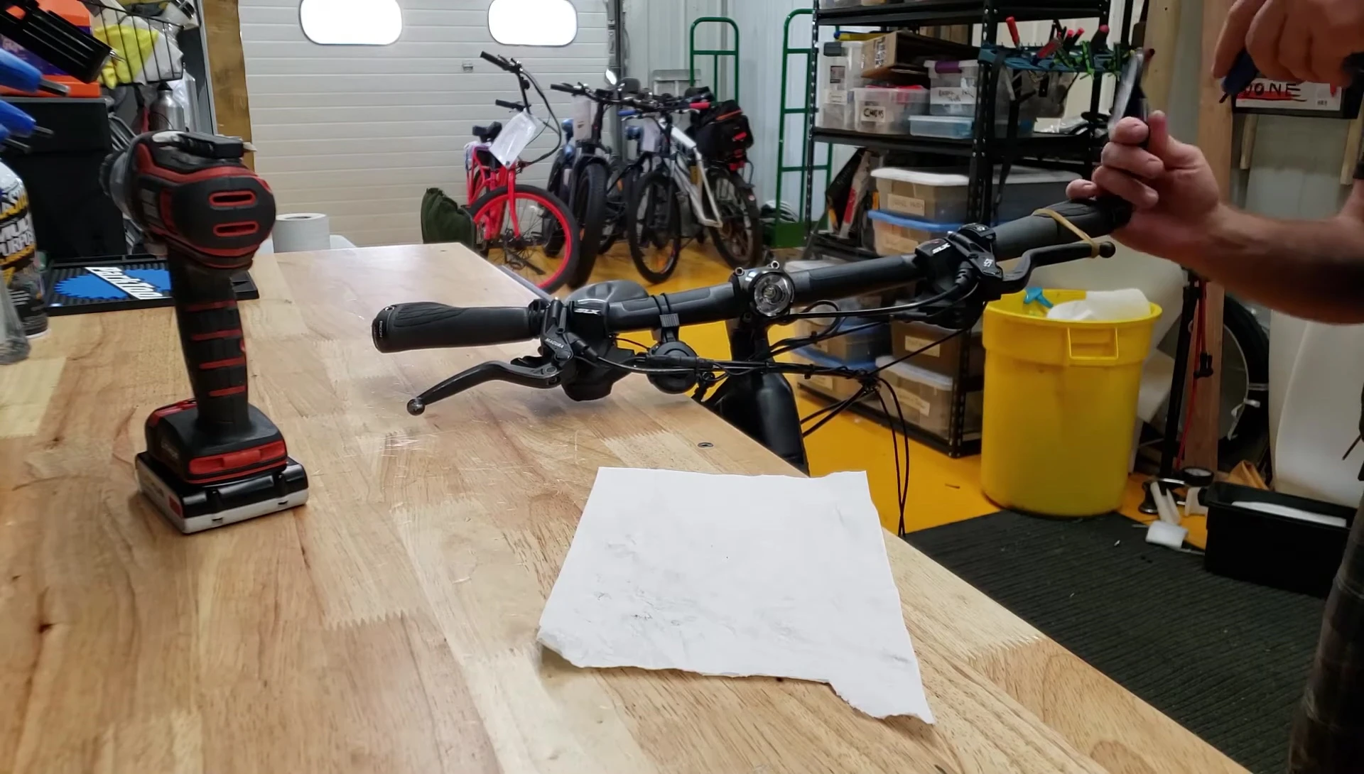 The repaired Mirrycle mirror, now operating silently