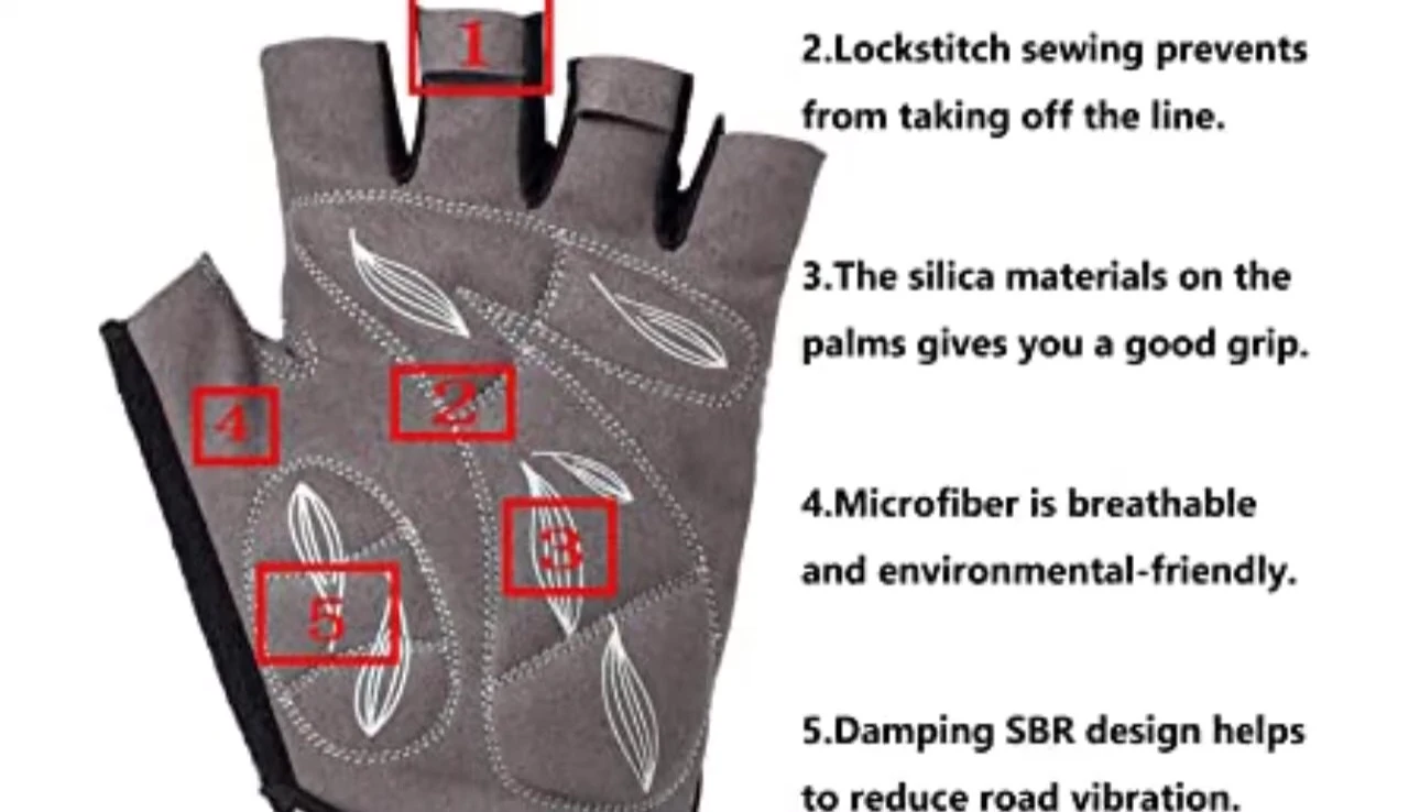 Image highlighting the breathable Lycra and Spandex material