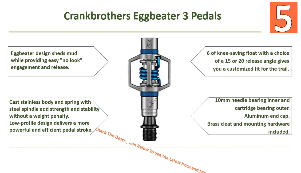 Rider using Crank Brothers Eggbeater 3 pedals