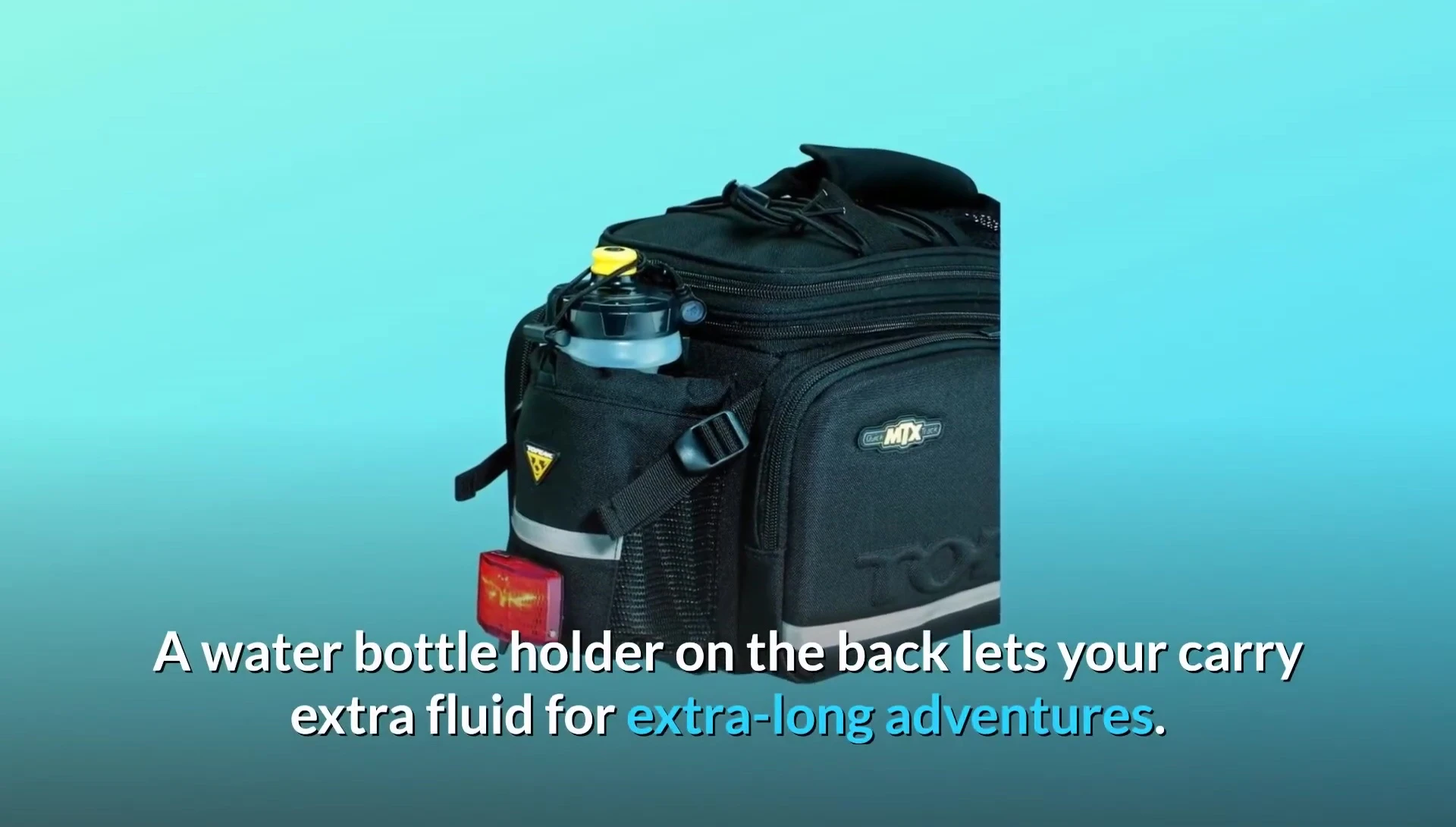 Water bottle holder detail