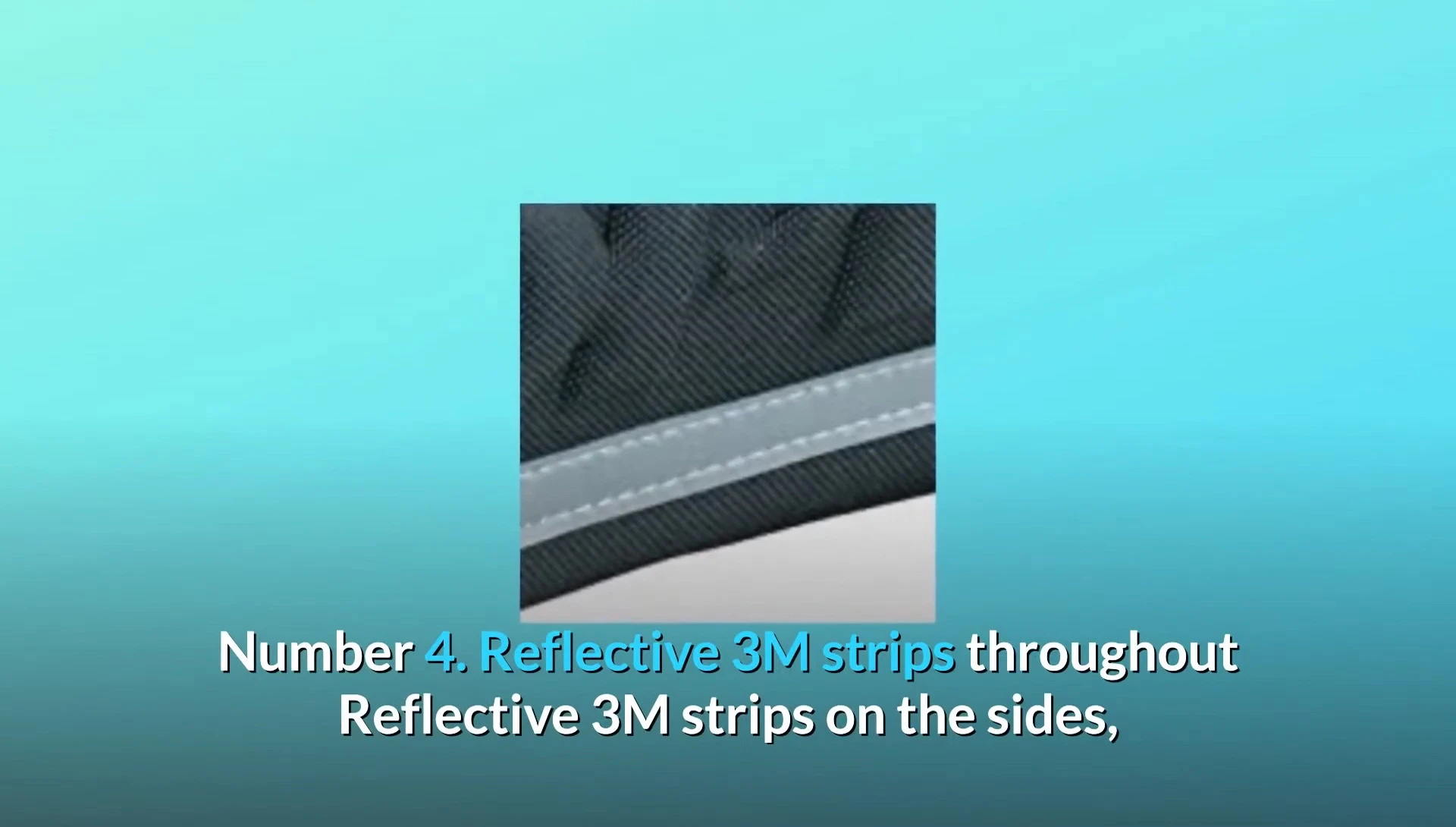 Reflective 3M strips