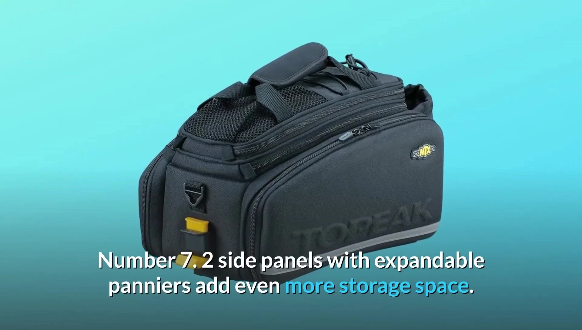 The two expandable side panniers