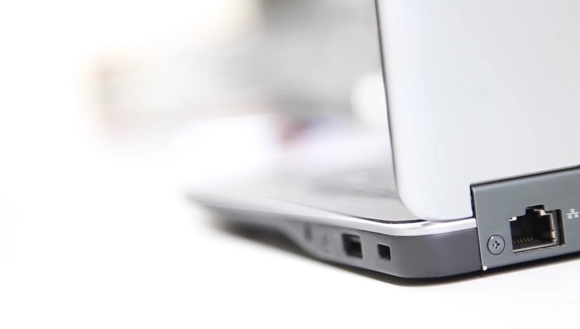 The USB charging port