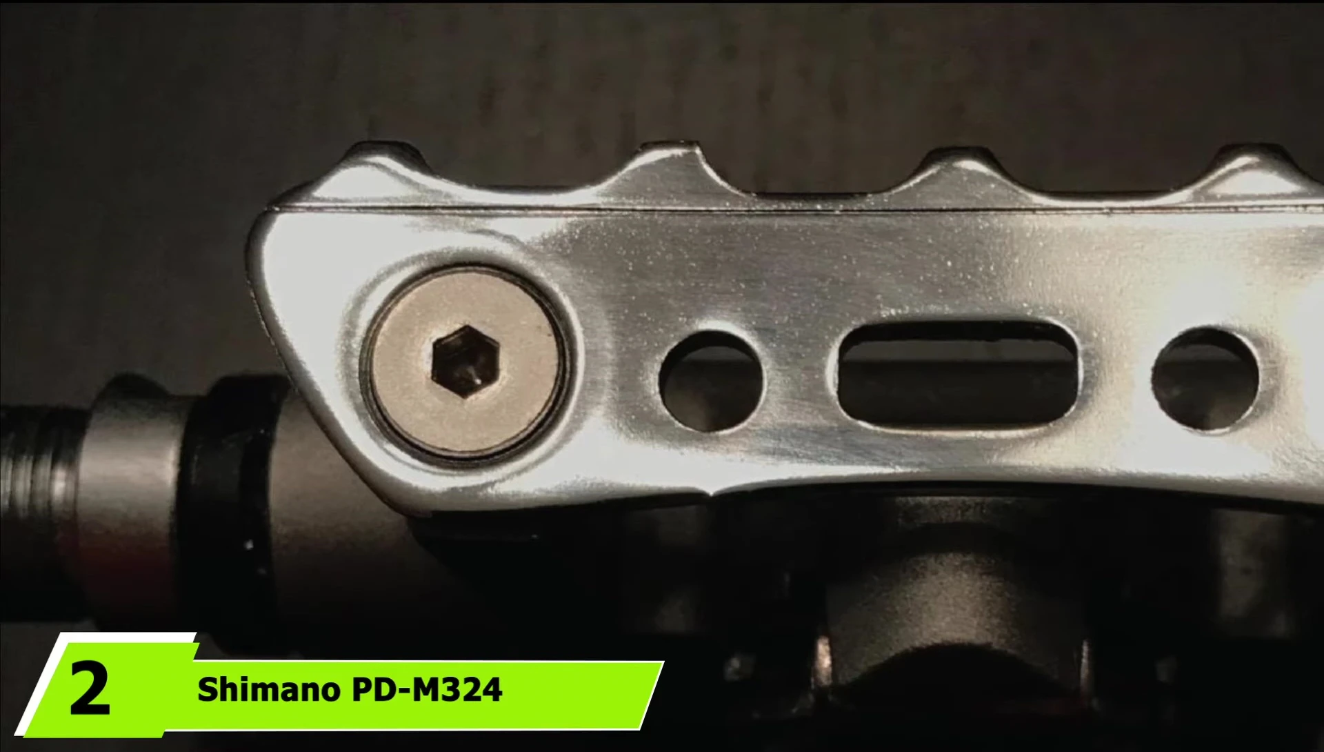 Shimano PD-M324 pedal showcased