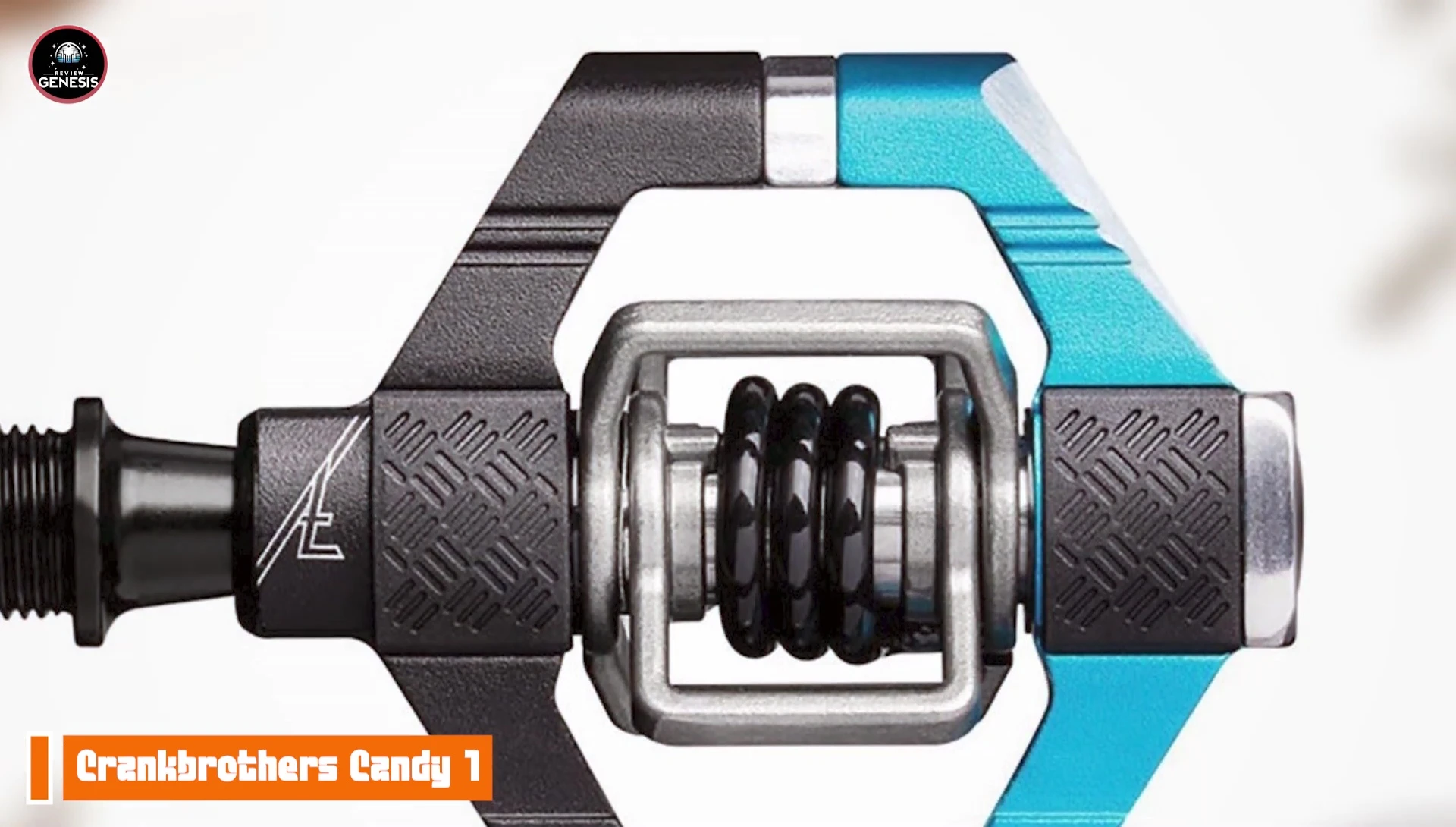 Rider using Crankbrothers Candy 7 pedals