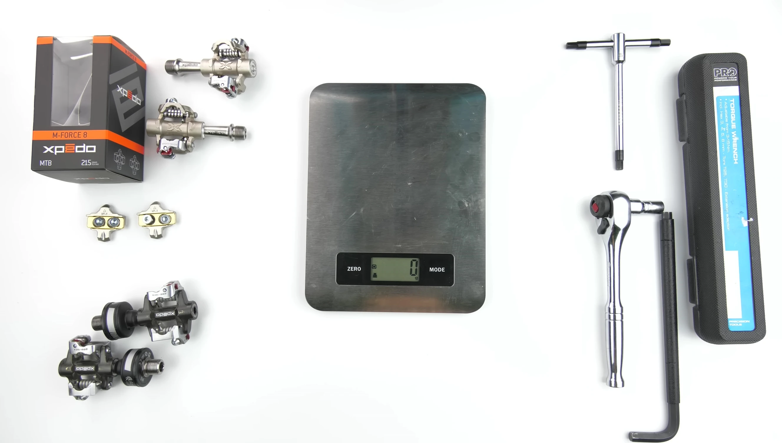 Scale used for the weight test
