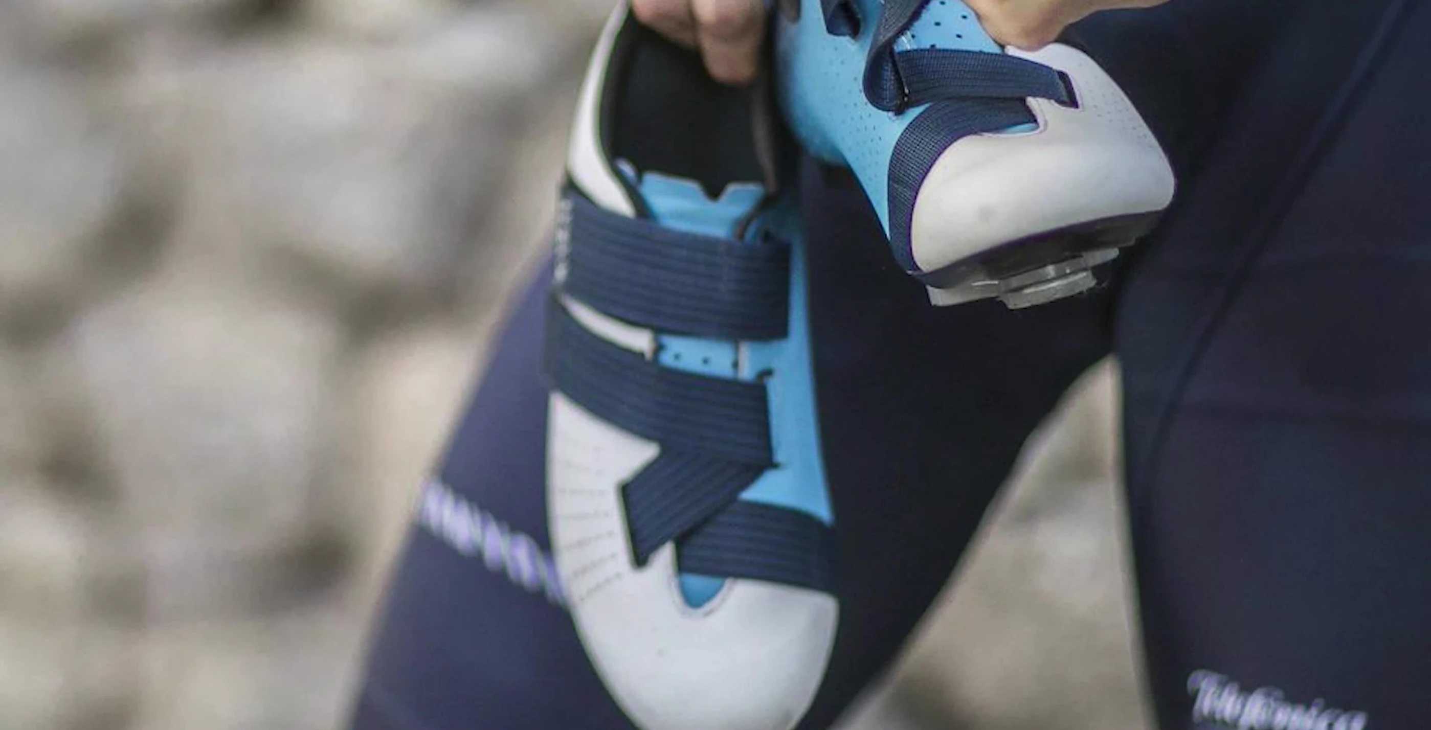 Detail of the Fizik Vento's unique design and materials.