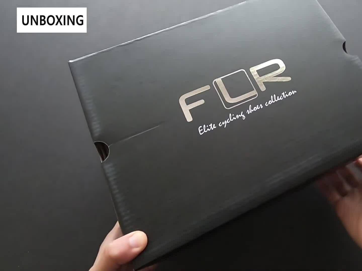 FLR F-XX II shoes in their original packaging