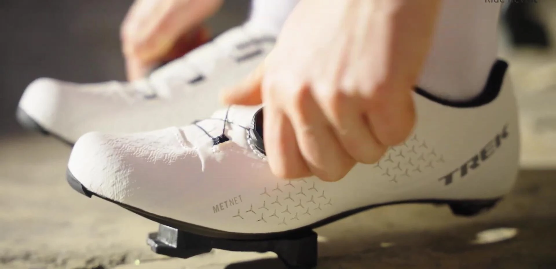 Detail of the Tre Velocis outsole