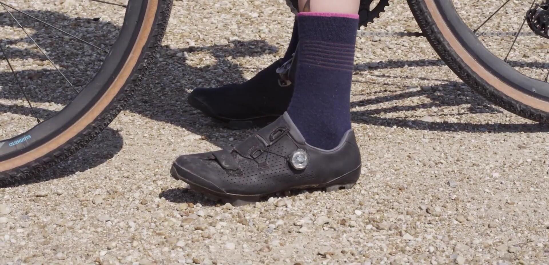 Detail of the Shimano RX8 sole