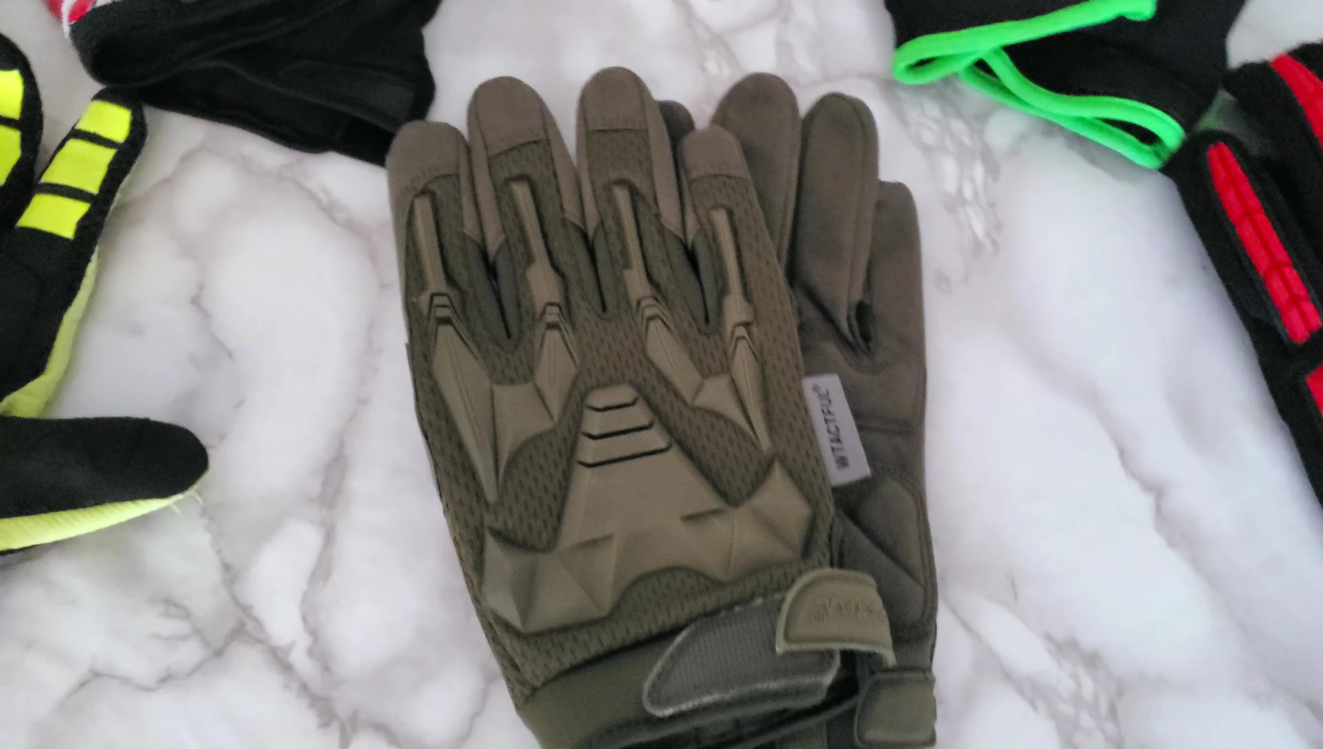 Shot of the work/shooting gloves