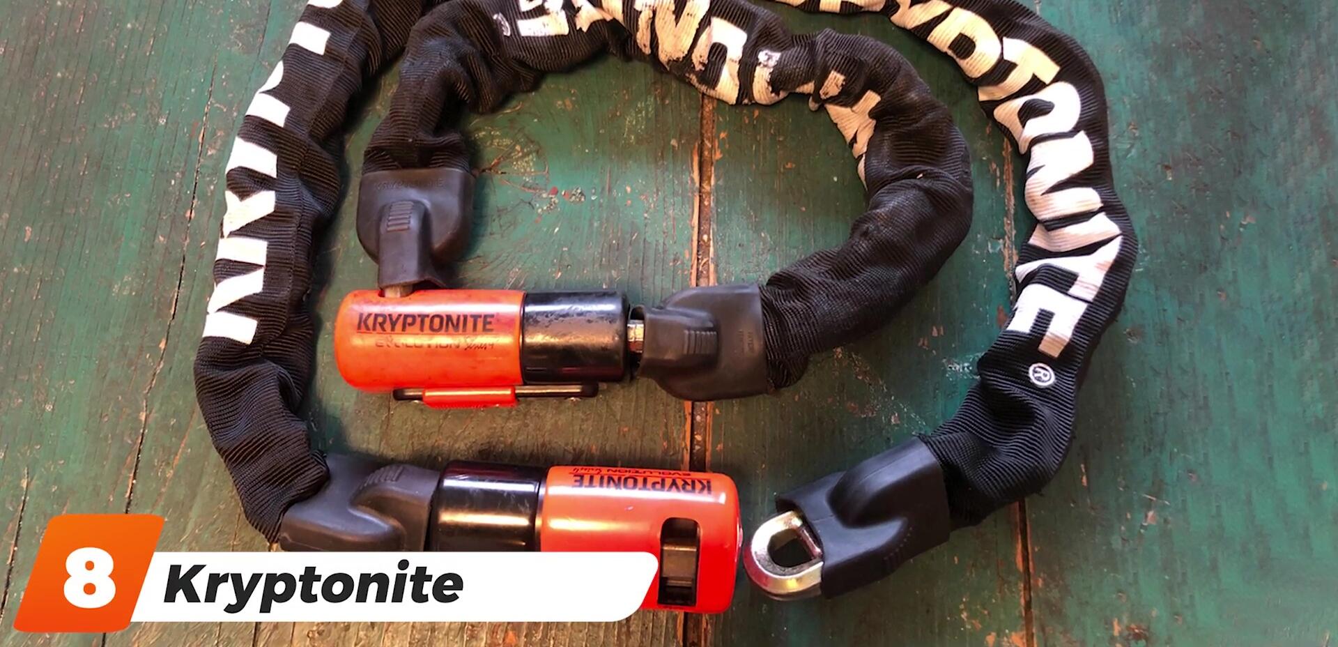 Kryptonite Kryptolok 955 Mini lock shown