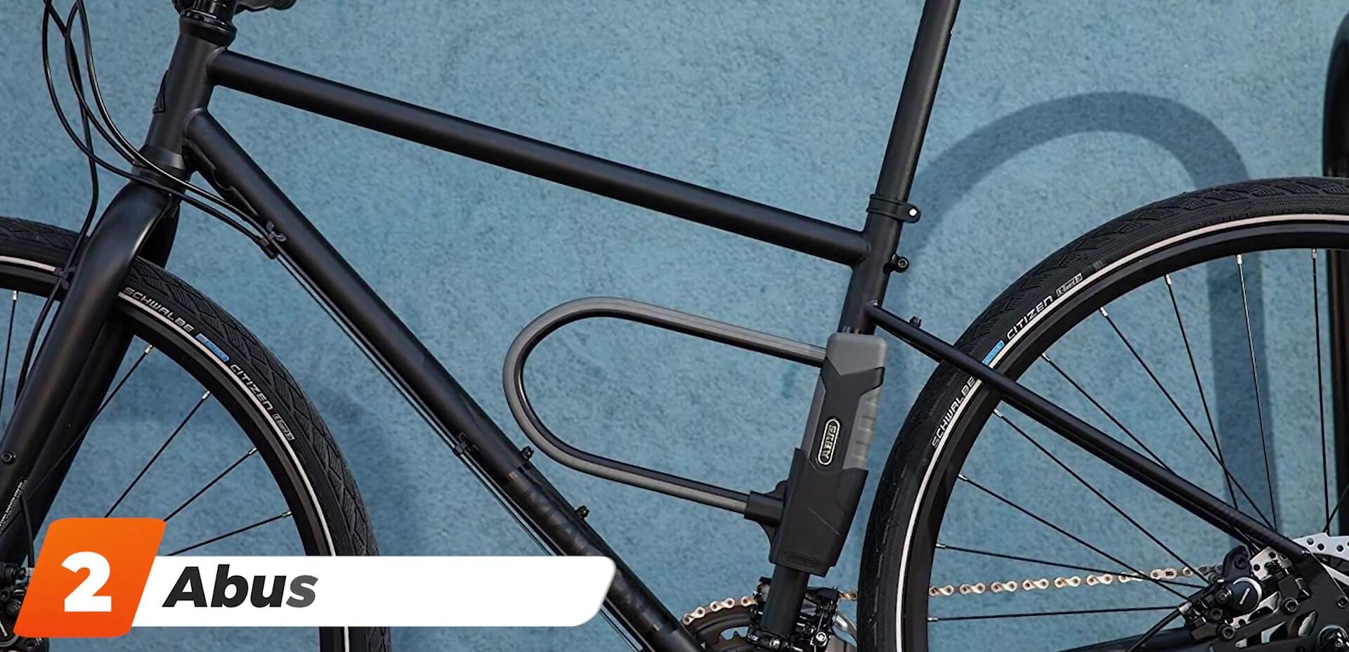 Close-up of the Abus Granite XPlus 540 U-lock