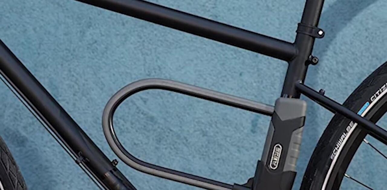 The Abus Granite XPlus 540 U-lock displayed.