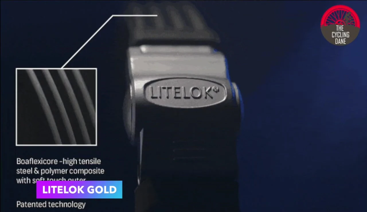 Showing the flexibility of the Litelok Gold