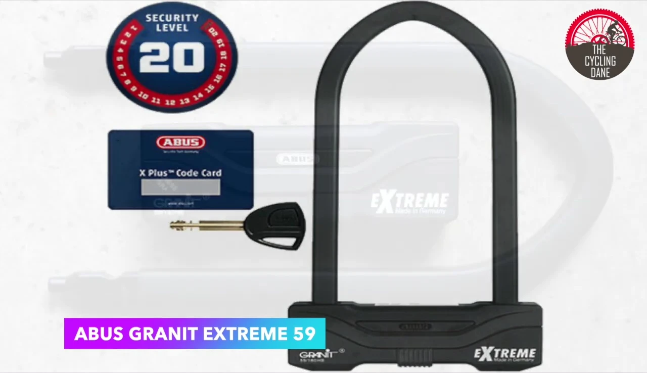 Close-up of the Ambush Granite Extreme 59 lock