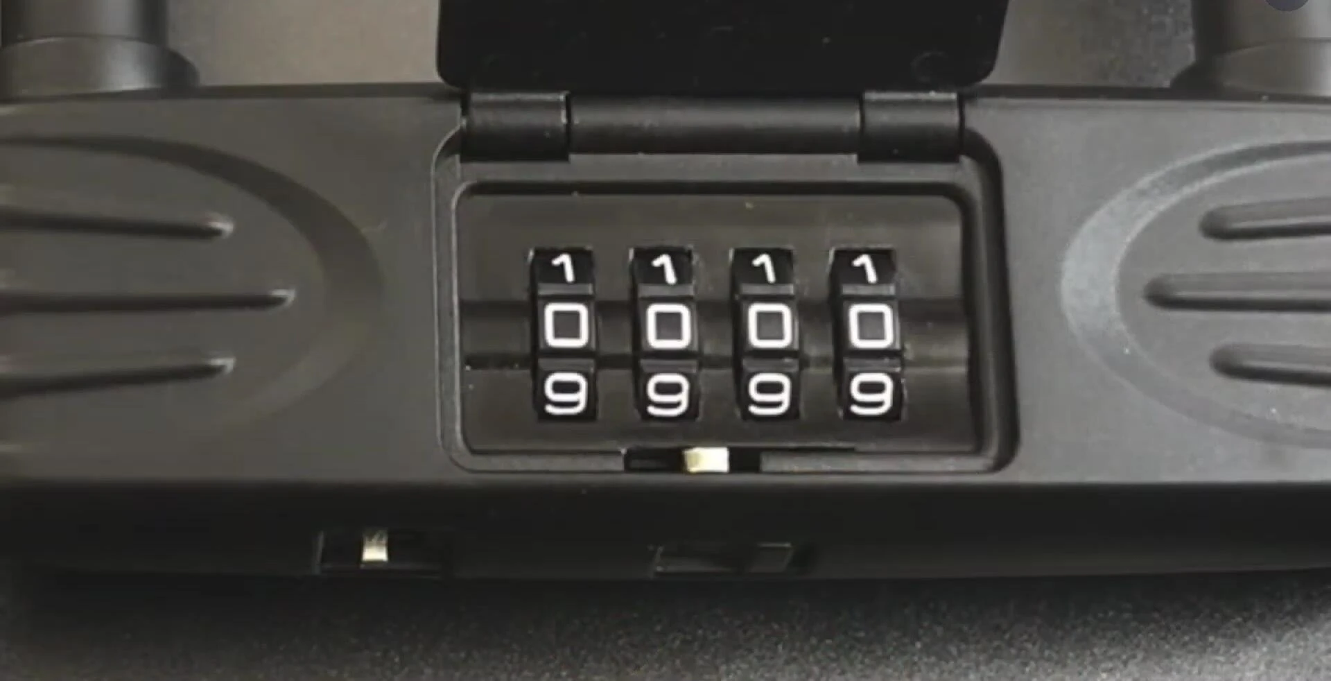 Hiplok Gold Lock shown