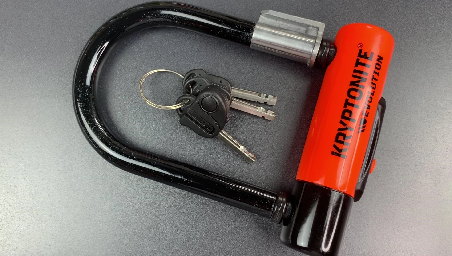 Close-up of the improved lock core mechanism