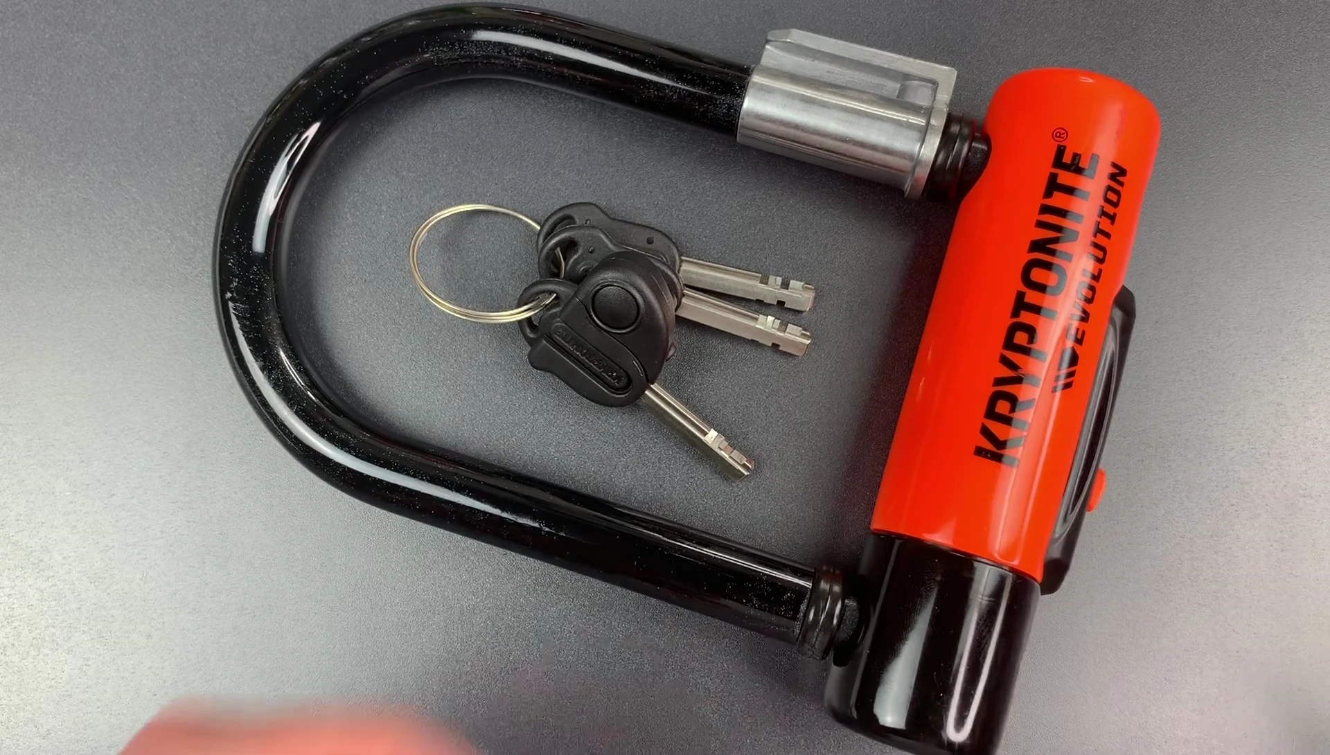 The lock picker demonstrating the new custom tool