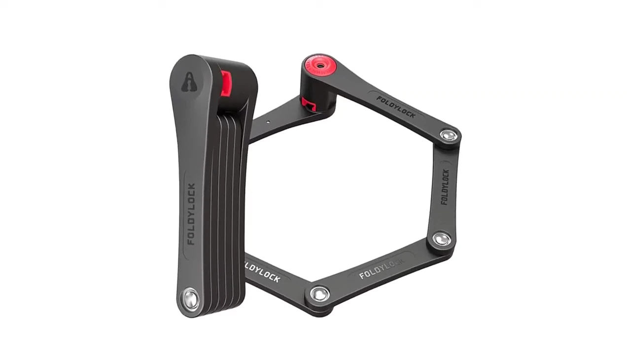 CDlock Foldy Lock unfolded