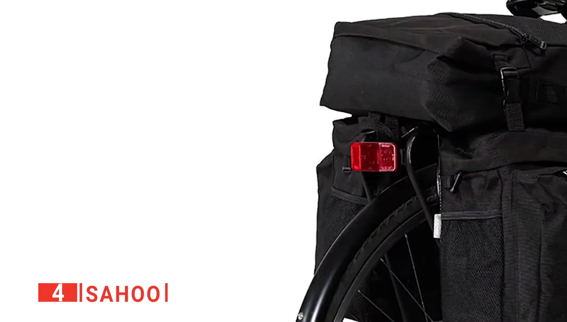 Showing the detachable top bag and shoulder strap.