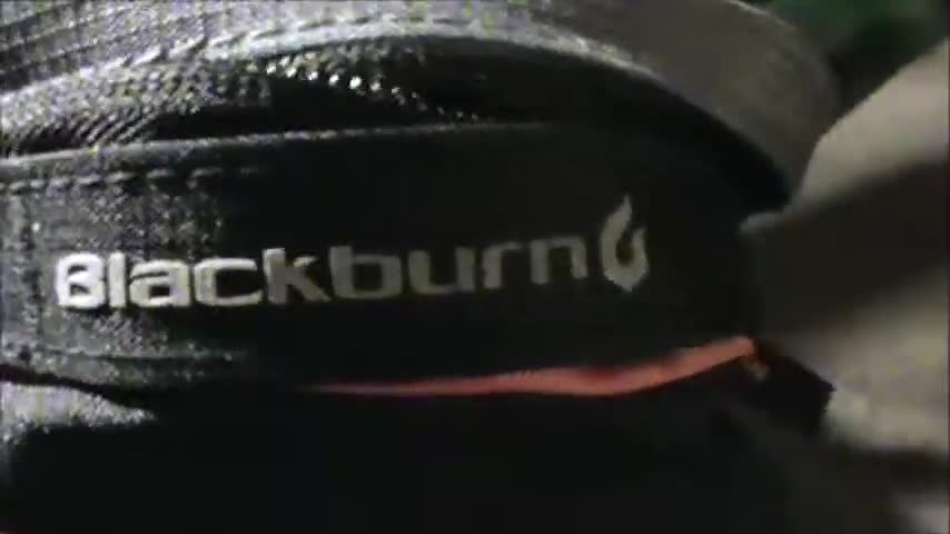 Close-up showing the bag's attachment straps.