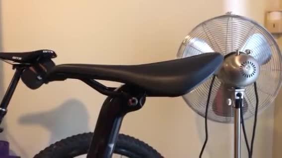 Close-up of the Specialized Power saddle showcasing its short length and wide profile.