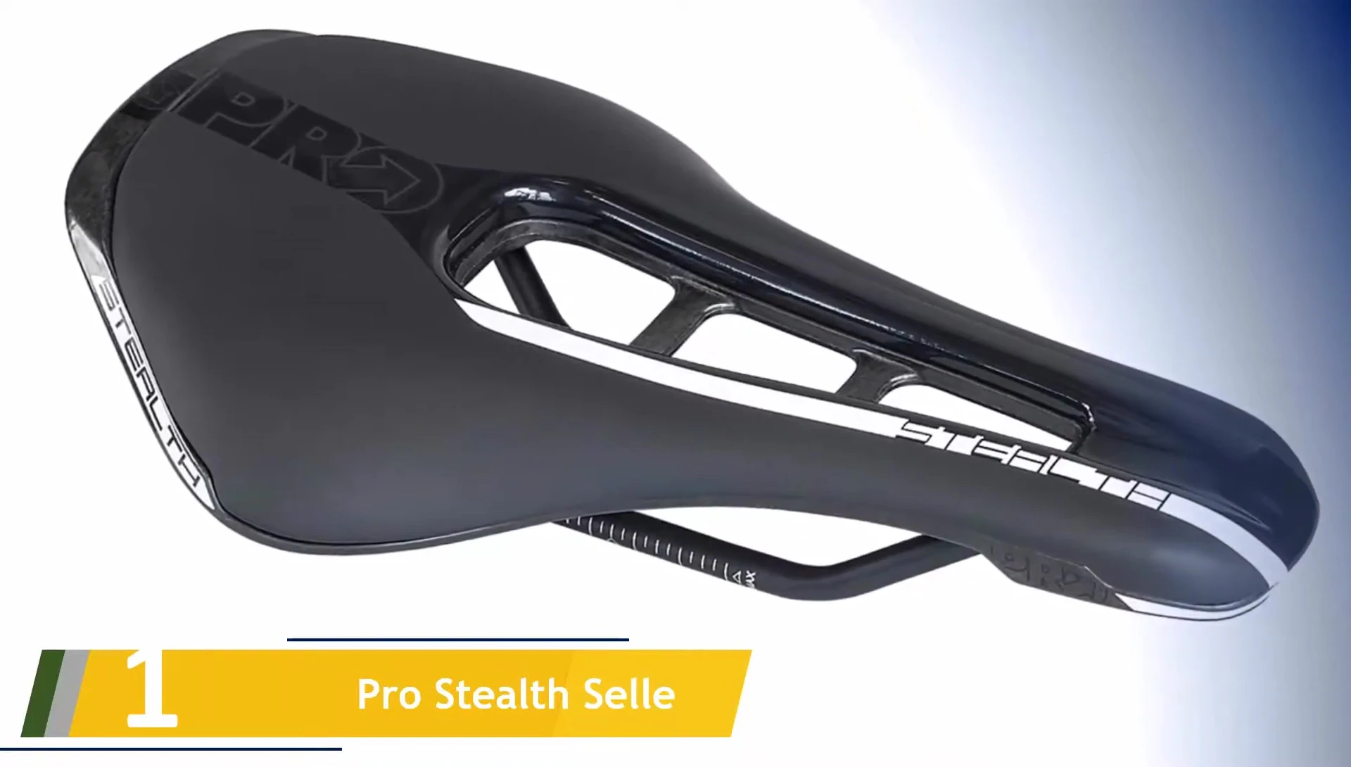 Image showcasing the saddle's shape and overall design